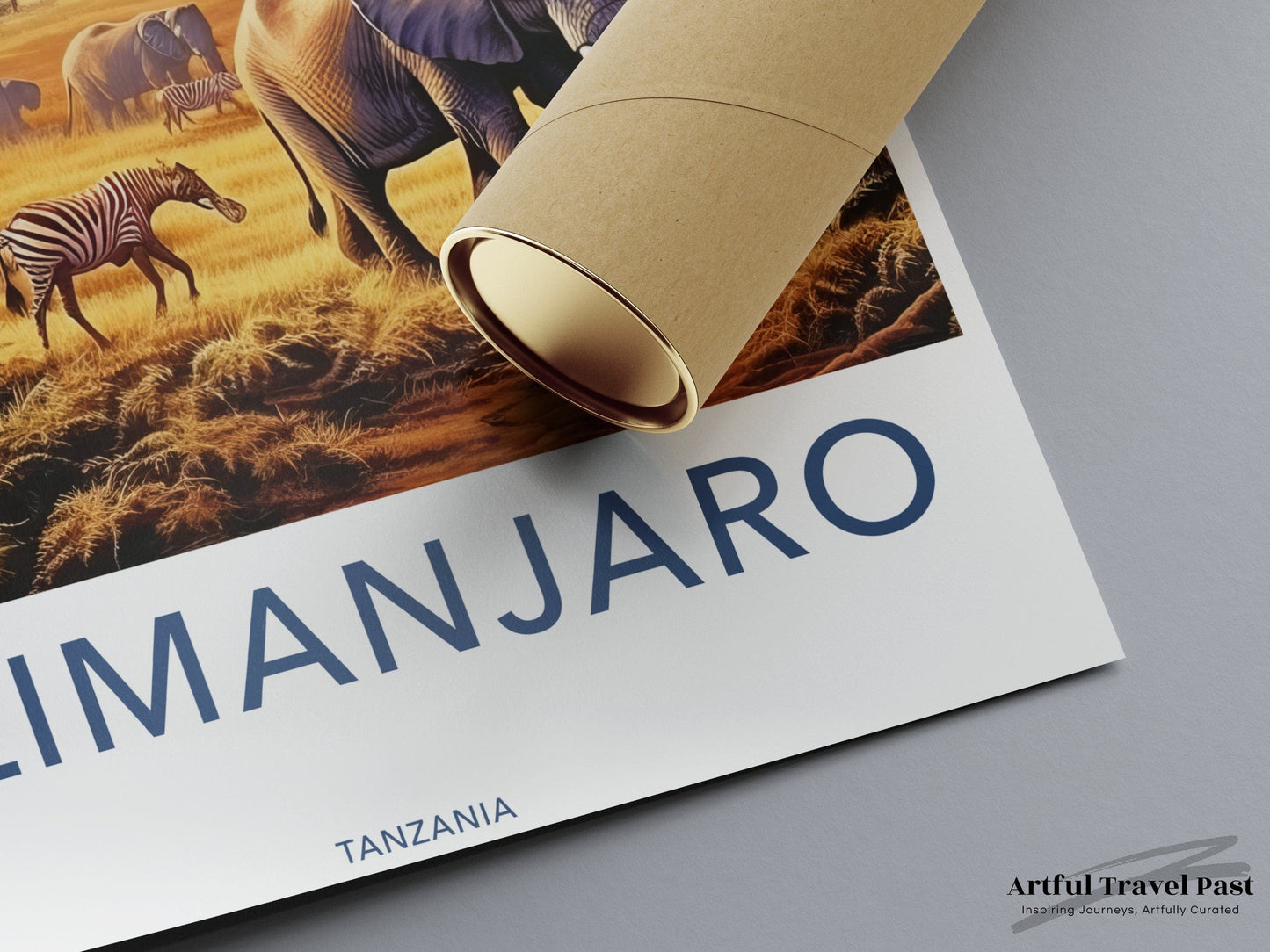 Kilimanjaro Poster - Tanzania Wall Art