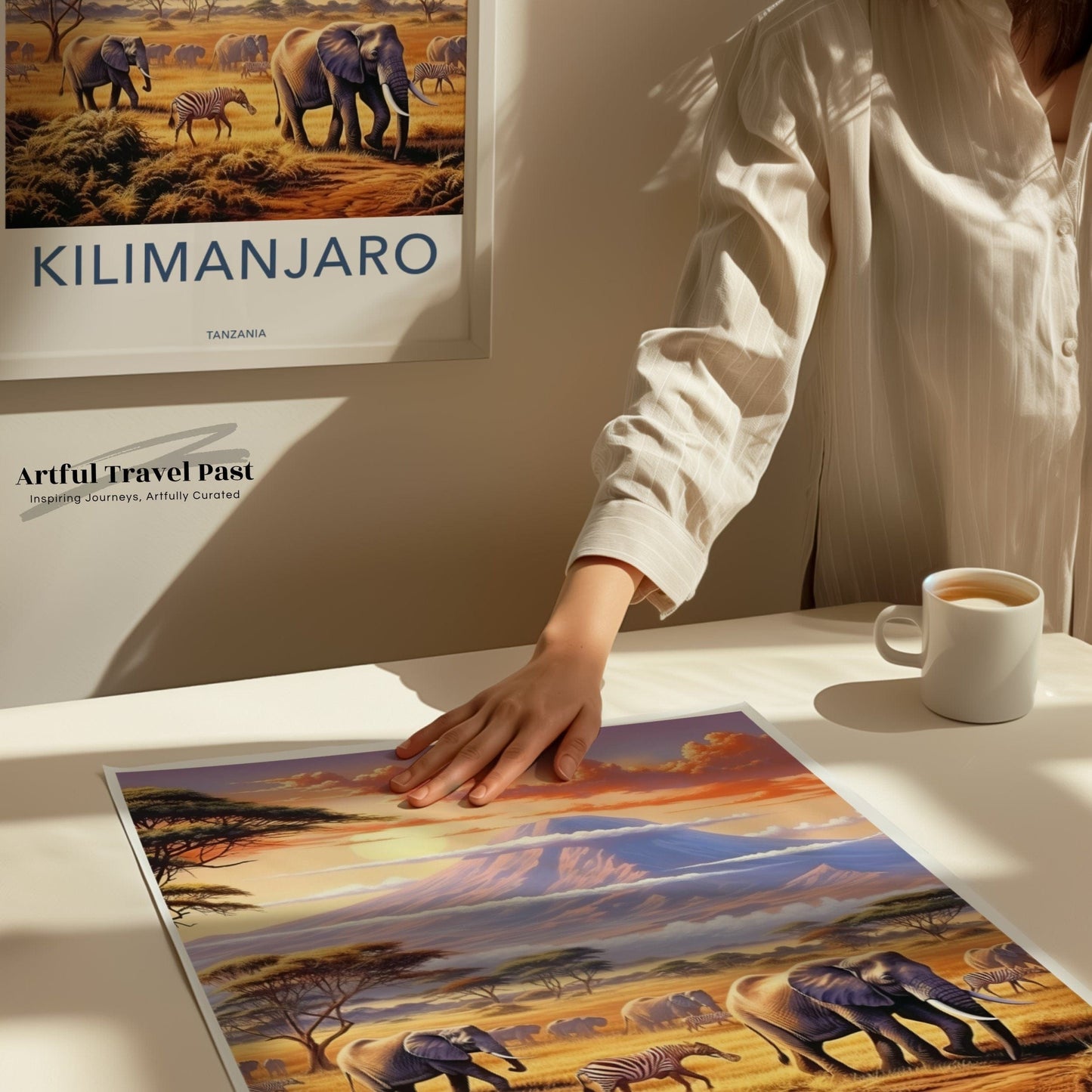 Kilimanjaro Poster - Tanzania Wall Art