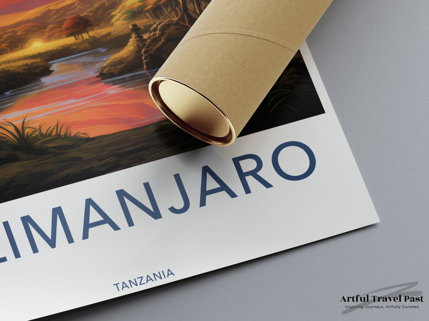 Kilimanjaro Poster - Tanzania Wall Art