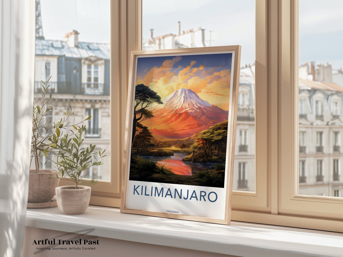 Kilimanjaro Poster - Tanzania Wall Art
