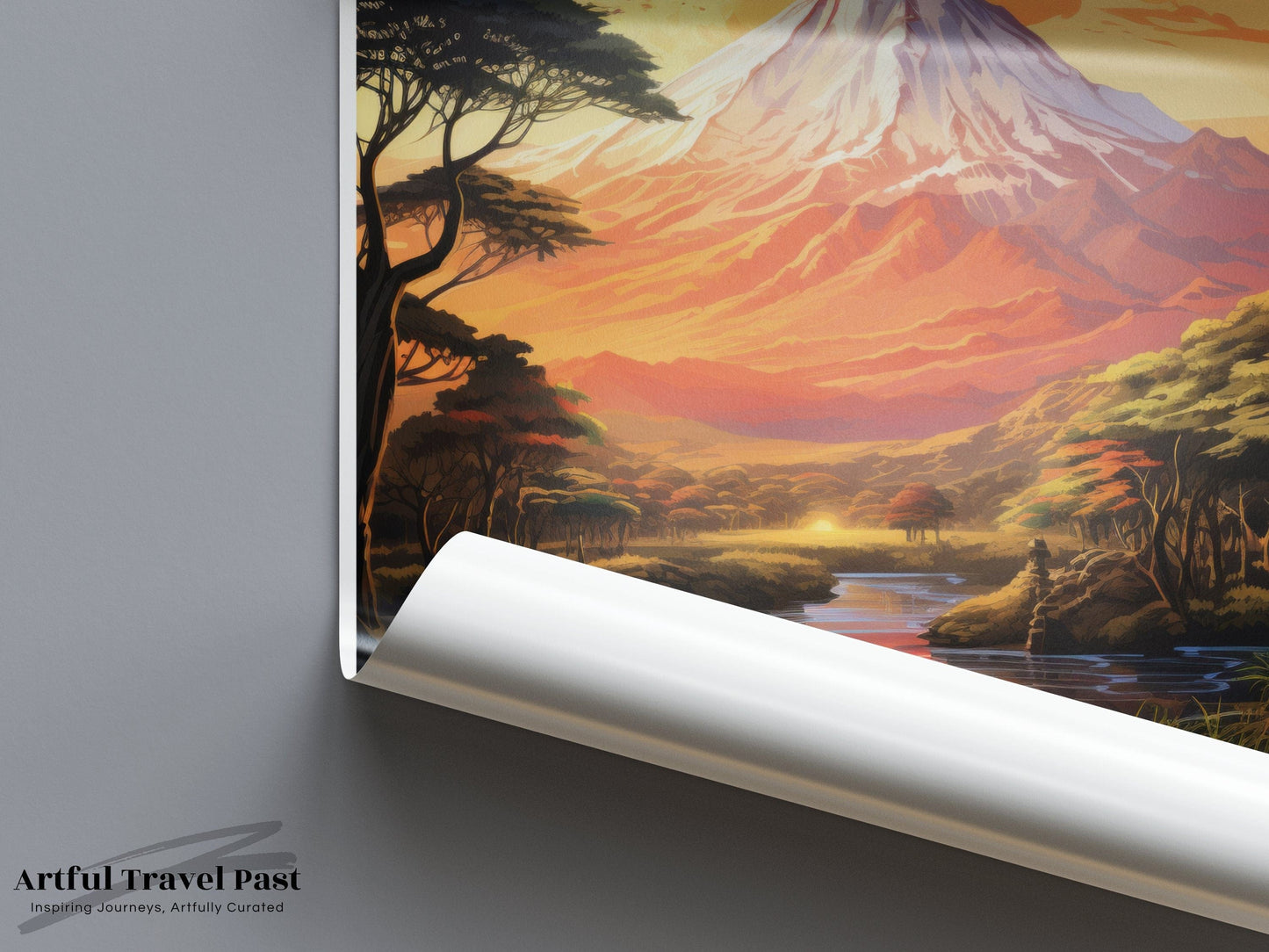 Kilimanjaro Poster - Tanzania Wall Art