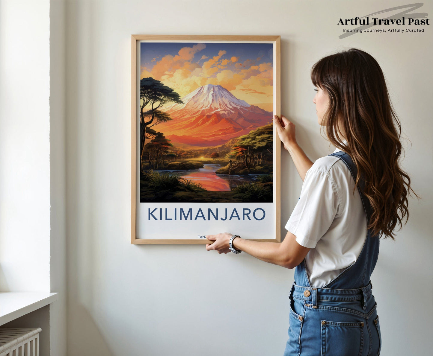 Kilimanjaro Poster - Tanzania Wall Art