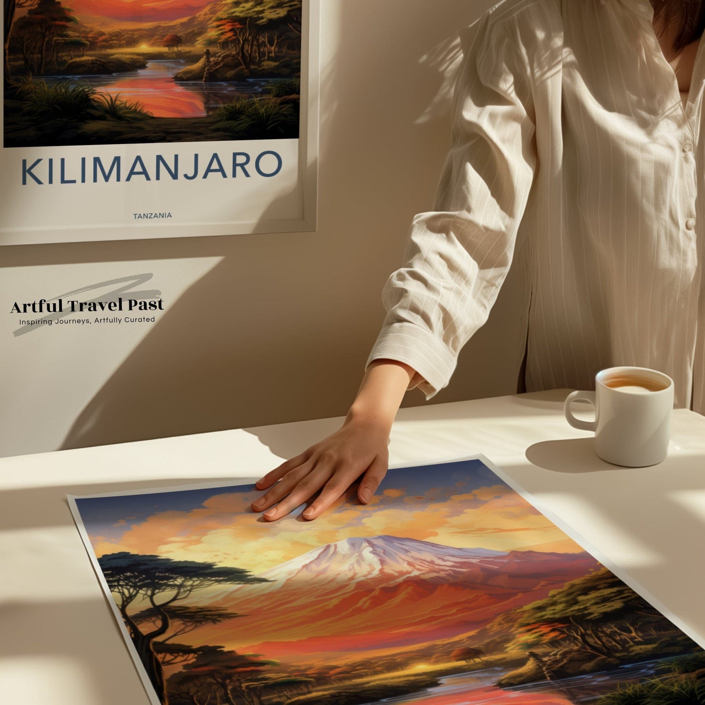 Kilimanjaro Poster - Tanzania Wall Art