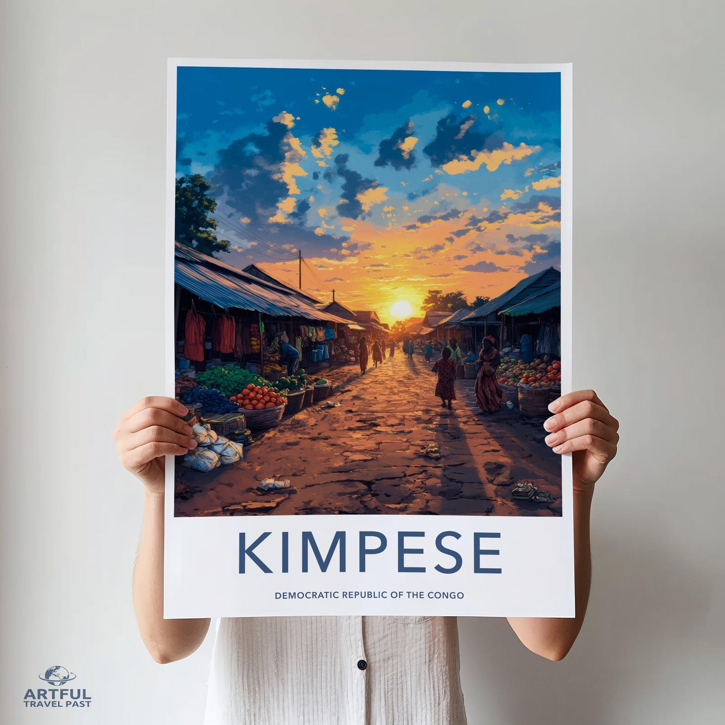 Kimpese Poster – Congo Wall Art