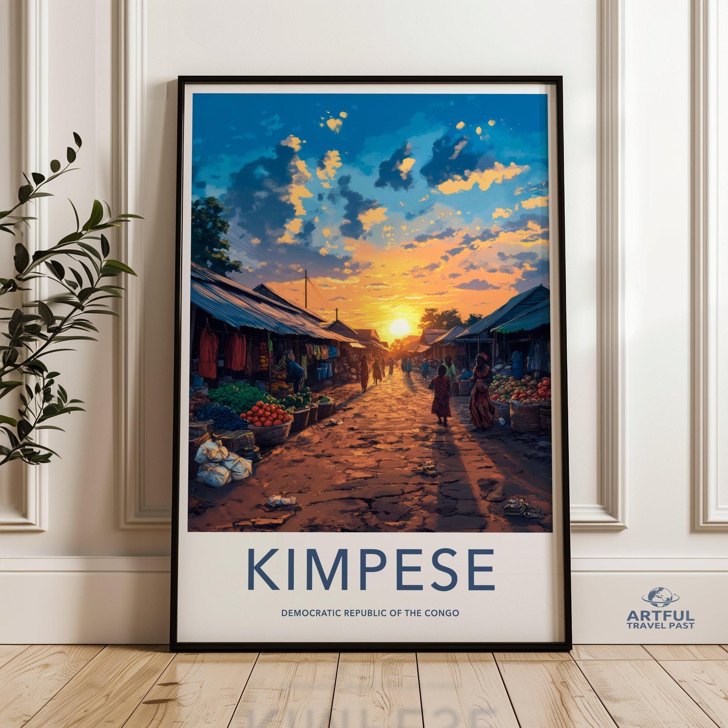 Kimpese Poster – Congo Wall Art