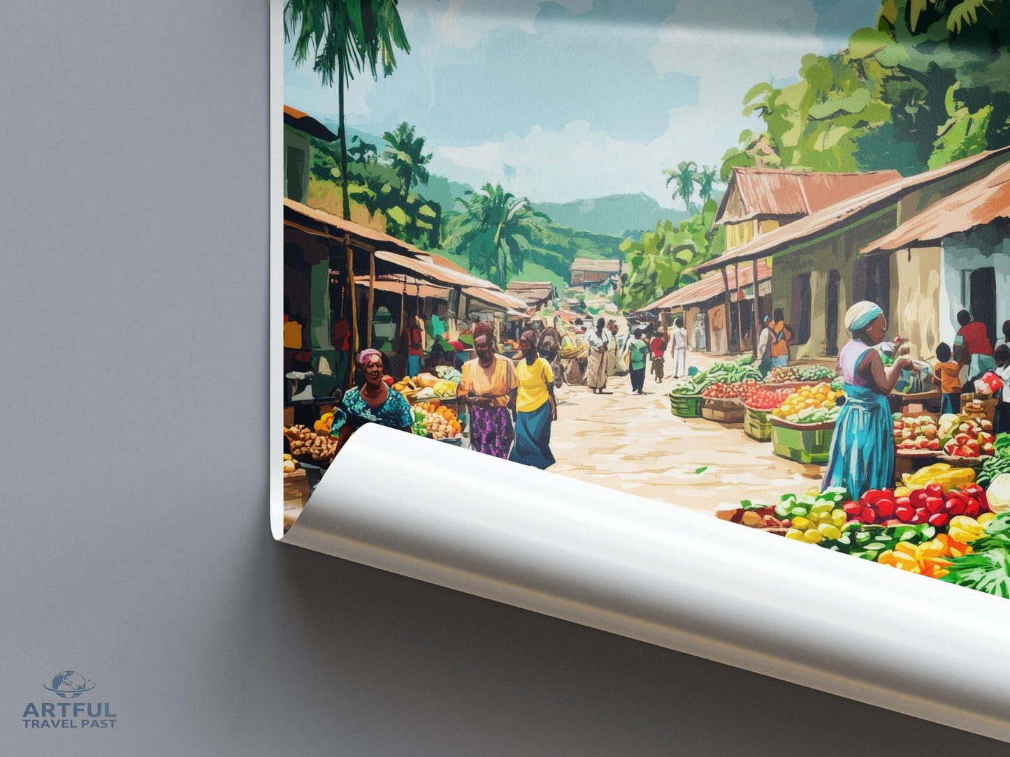 Kimpese Poster | Democratic Republic of the Congo Wall Art
