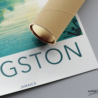 Kingston Poster - Jamaica Wall Art