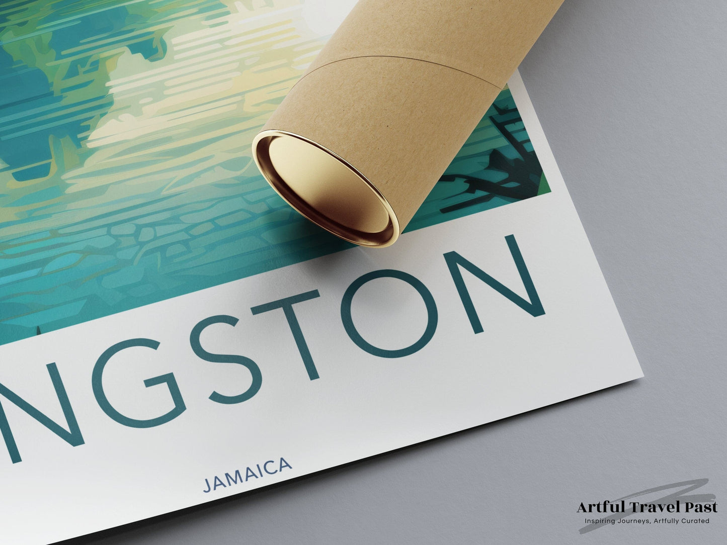 Kingston Poster - Jamaica Wall Art