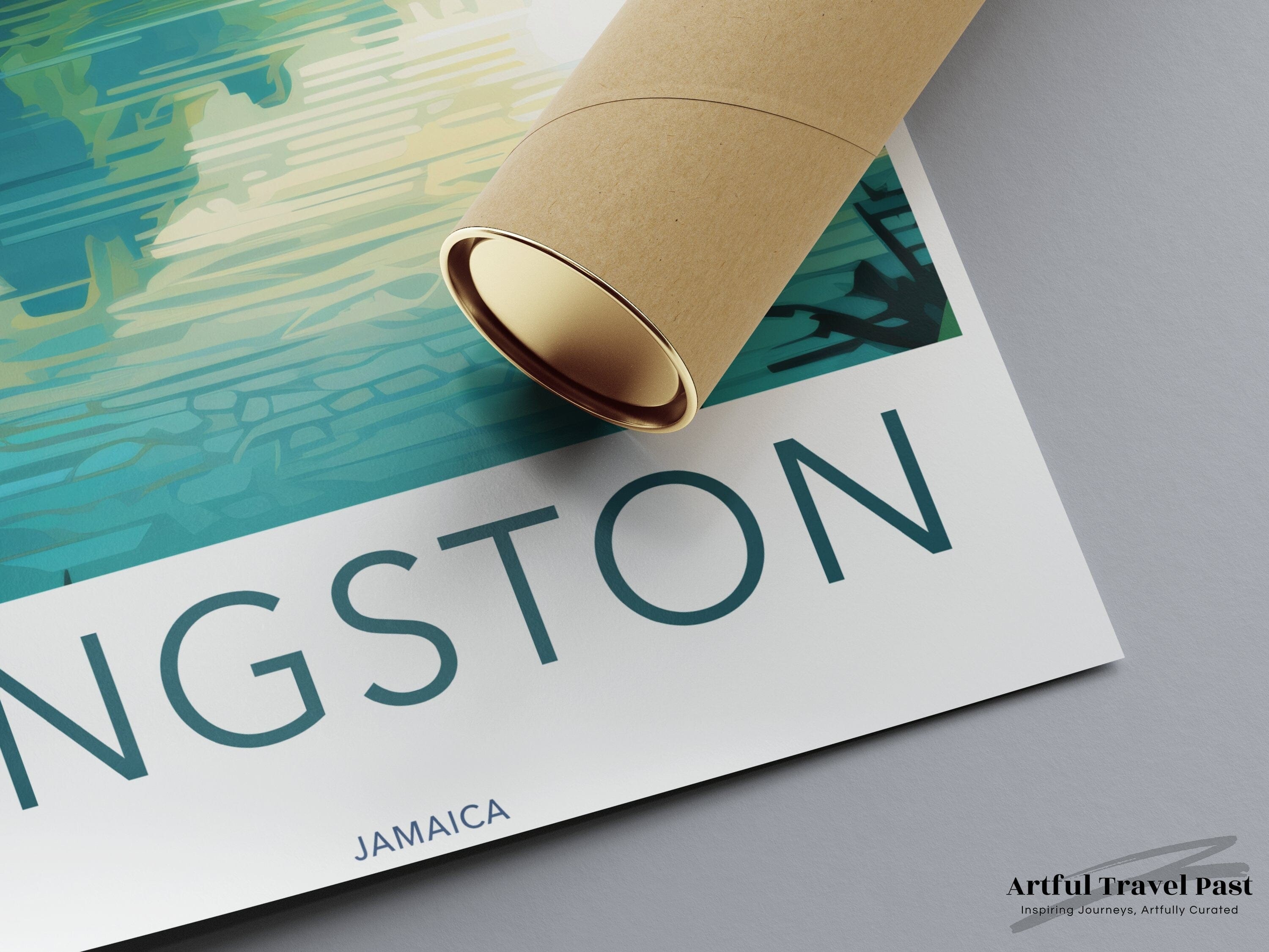 Kingston Poster - Jamaica Wall Art