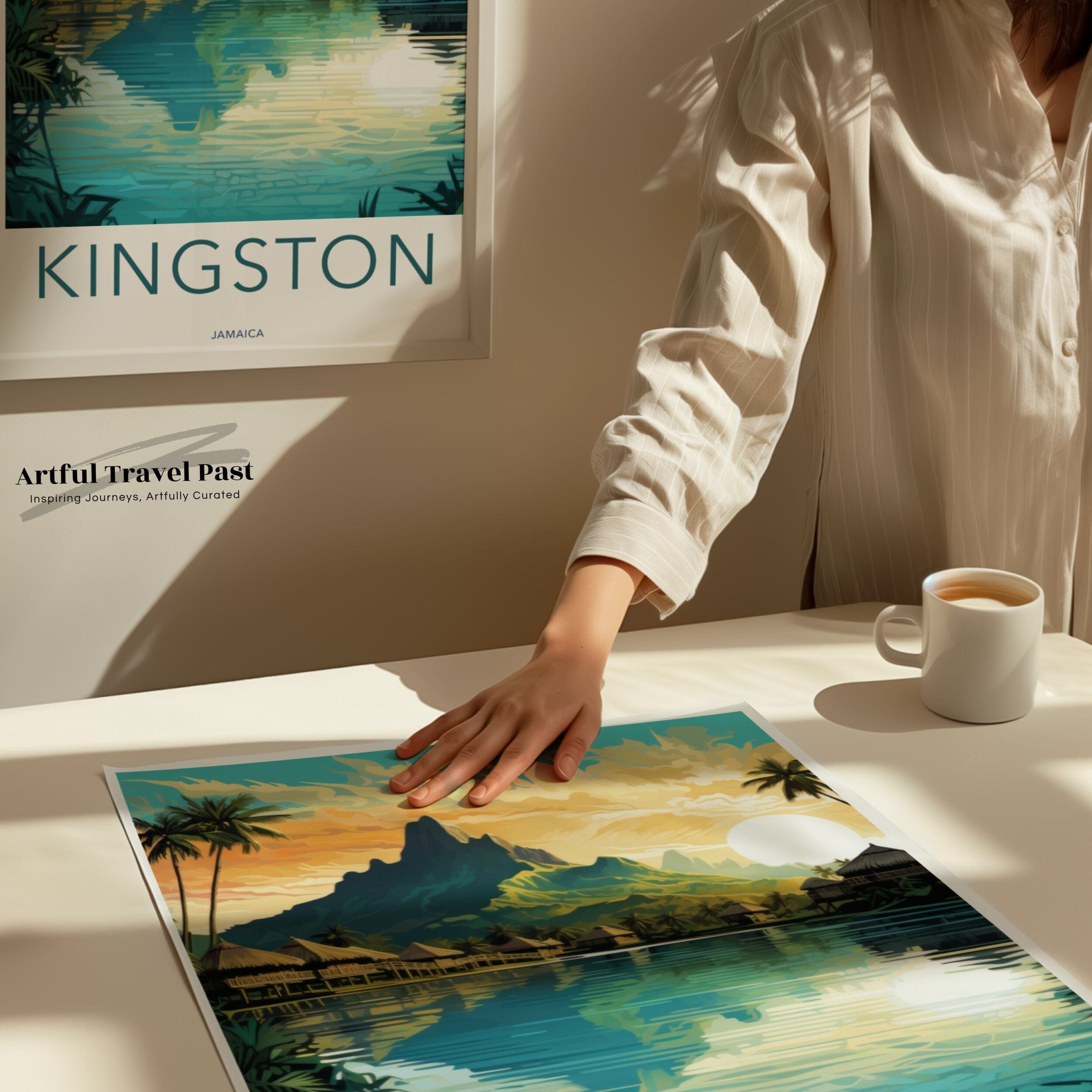 Kingston Poster - Jamaica Wall Art