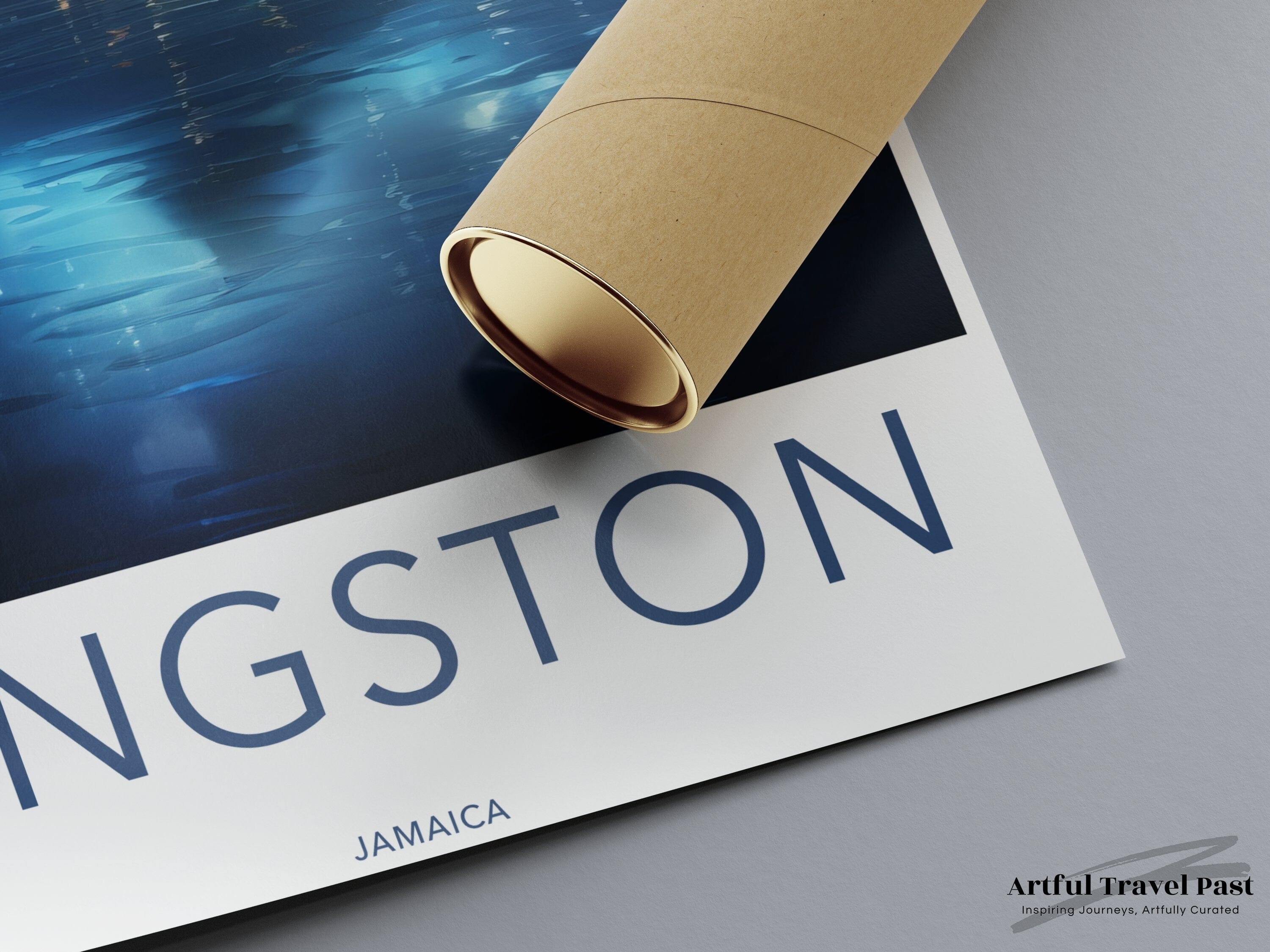 Kingston Poster - Jamaica Wall Art