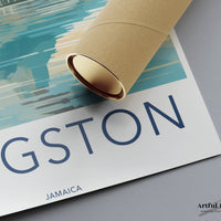 Kingston Poster - Jamaica Wall Art