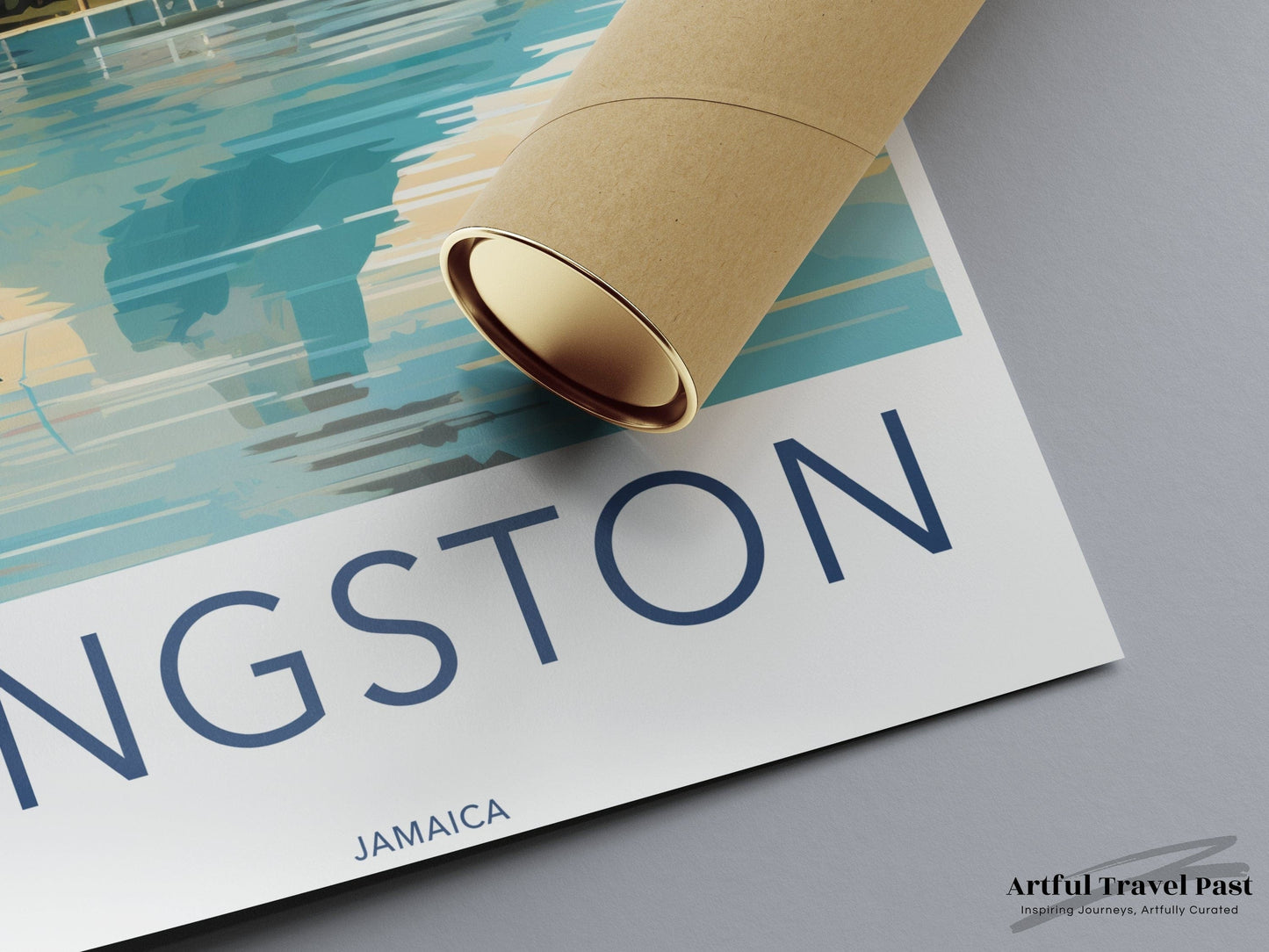 Kingston Poster - Jamaica Wall Art