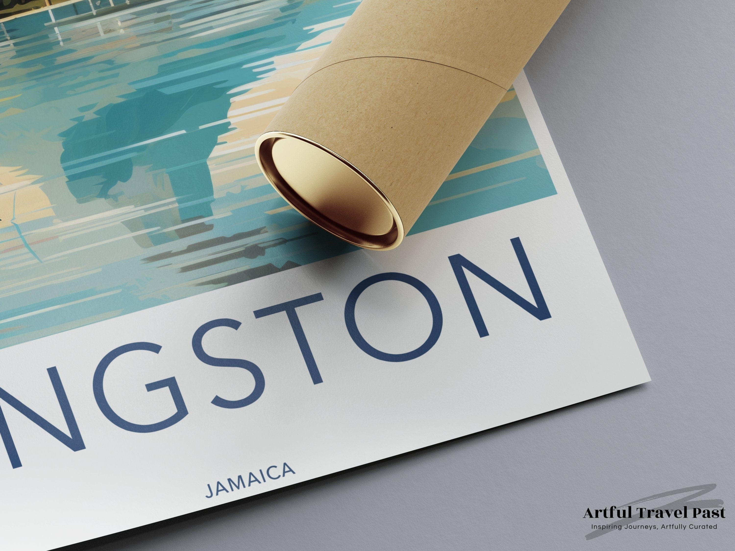 Kingston Poster - Jamaica Wall Art