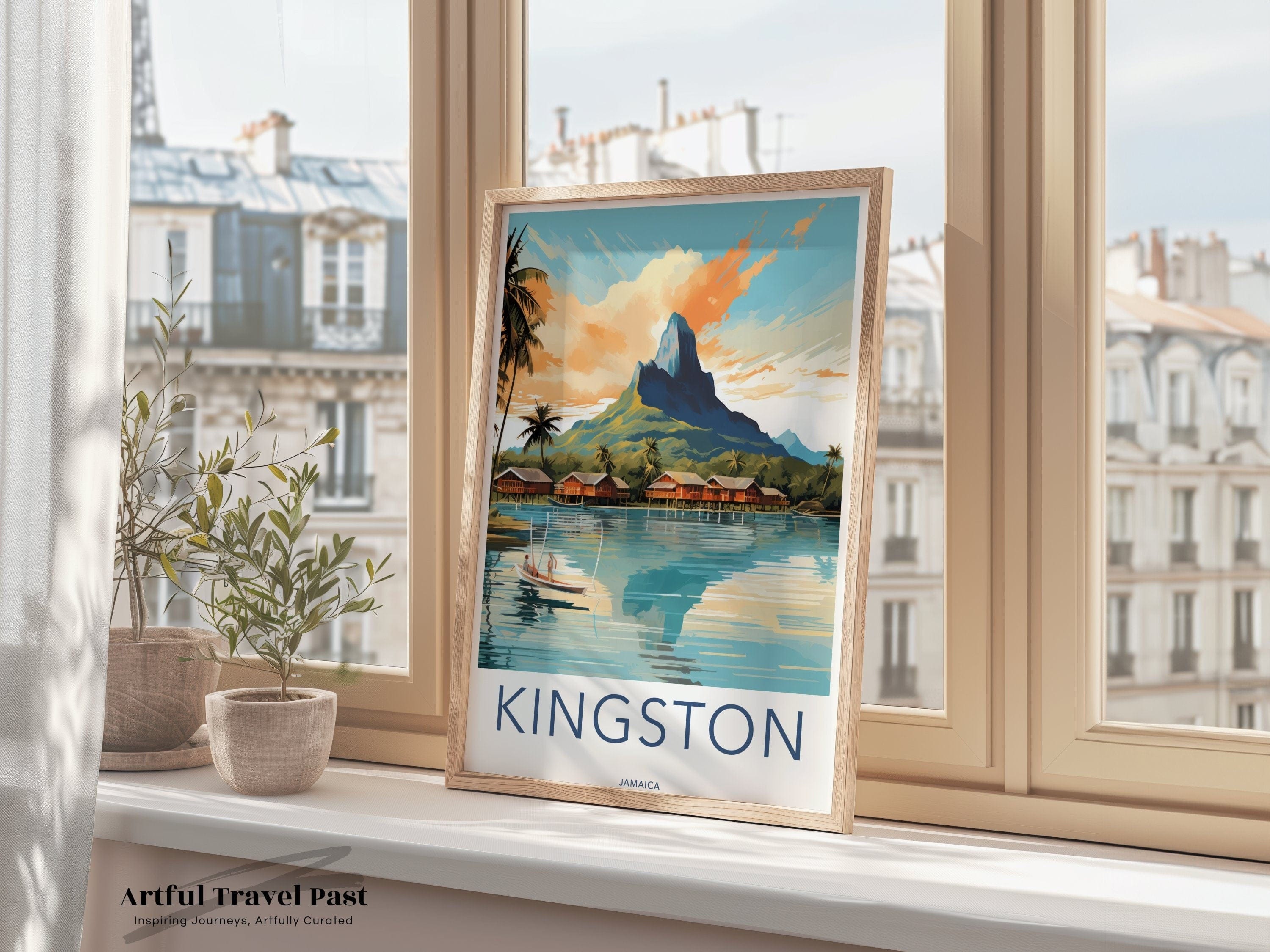 Kingston Poster - Jamaica Wall Art