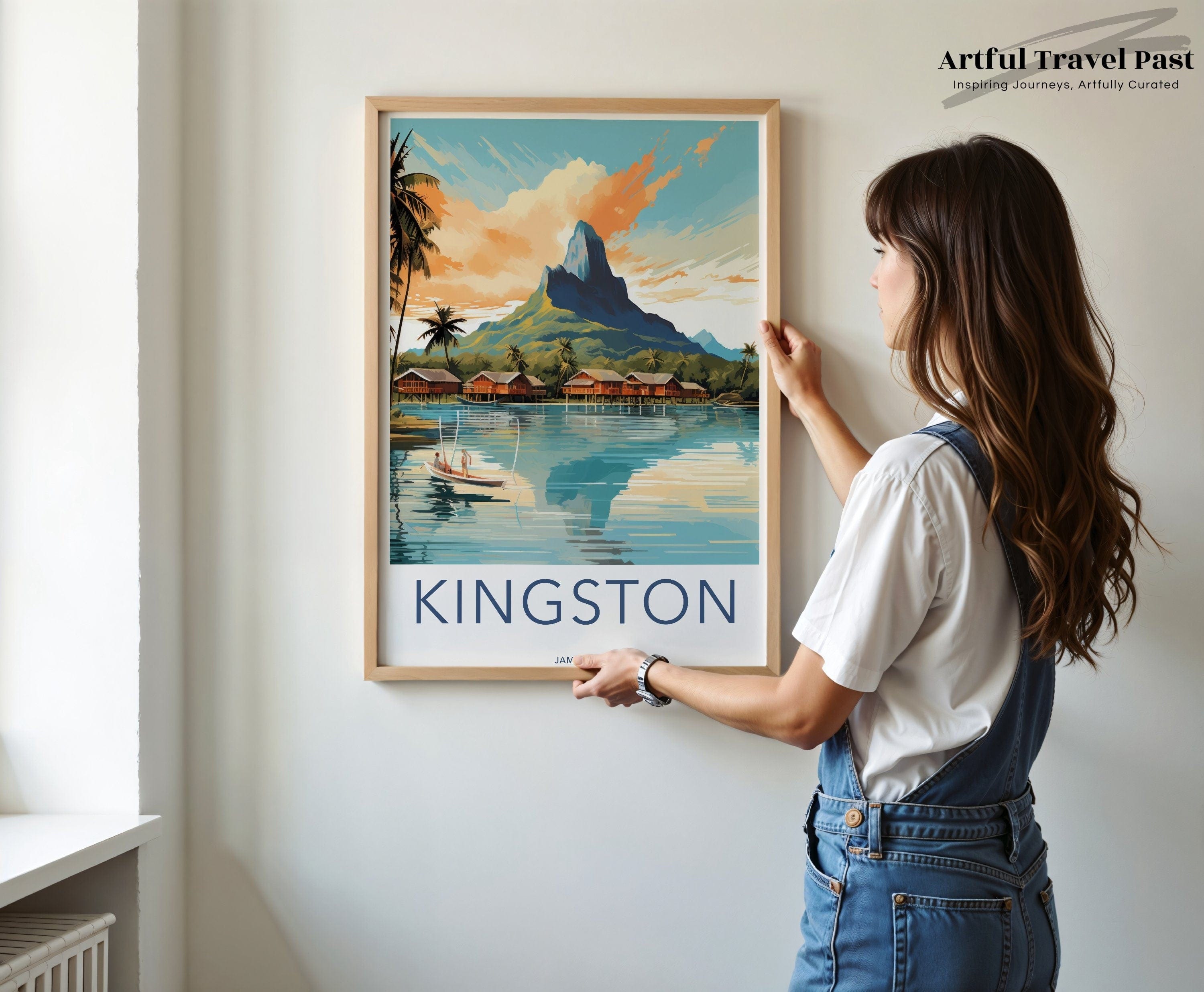 Kingston Poster - Jamaica Wall Art