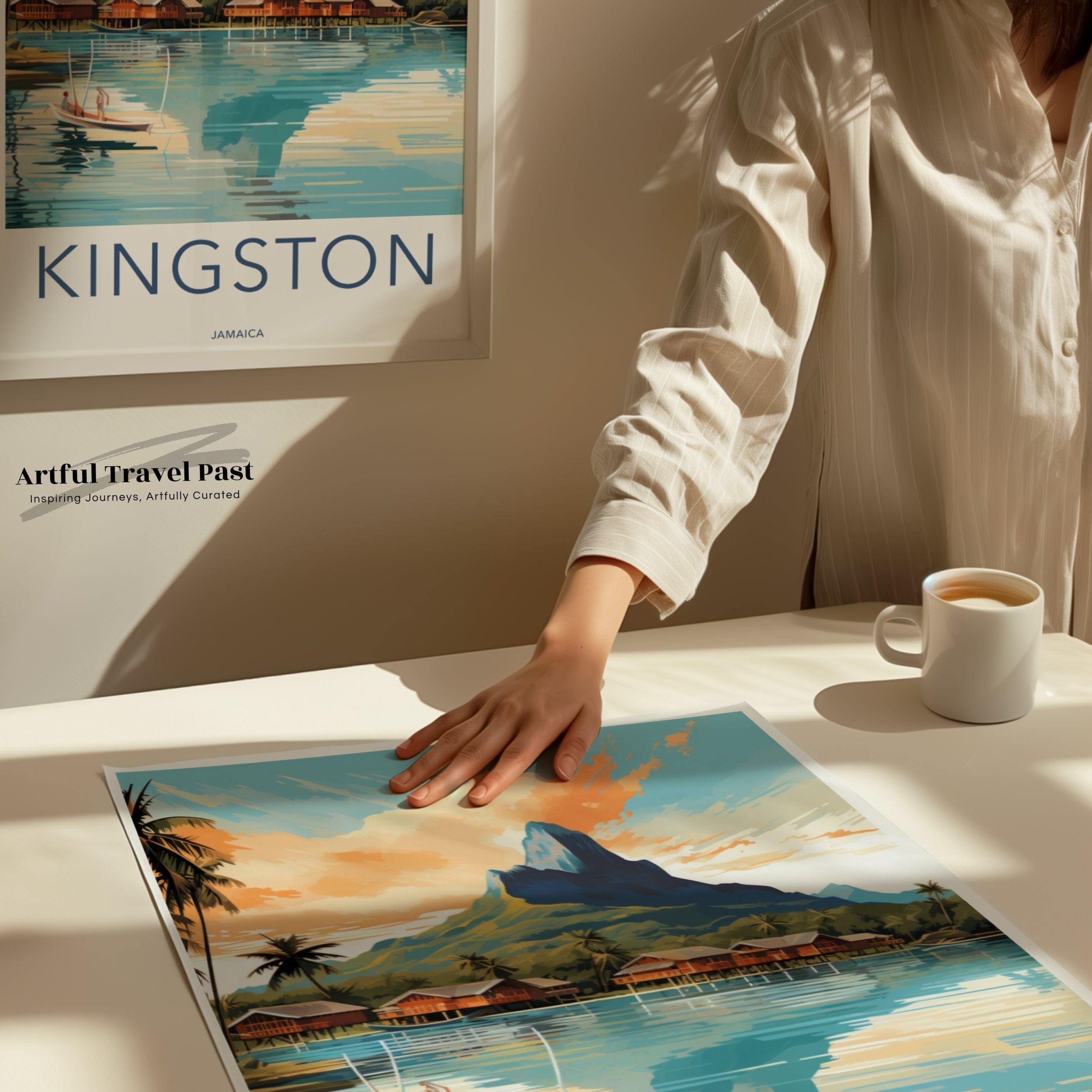 Kingston Poster - Jamaica Wall Art