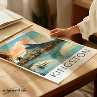 Kingston Poster - Jamaica Wall Art