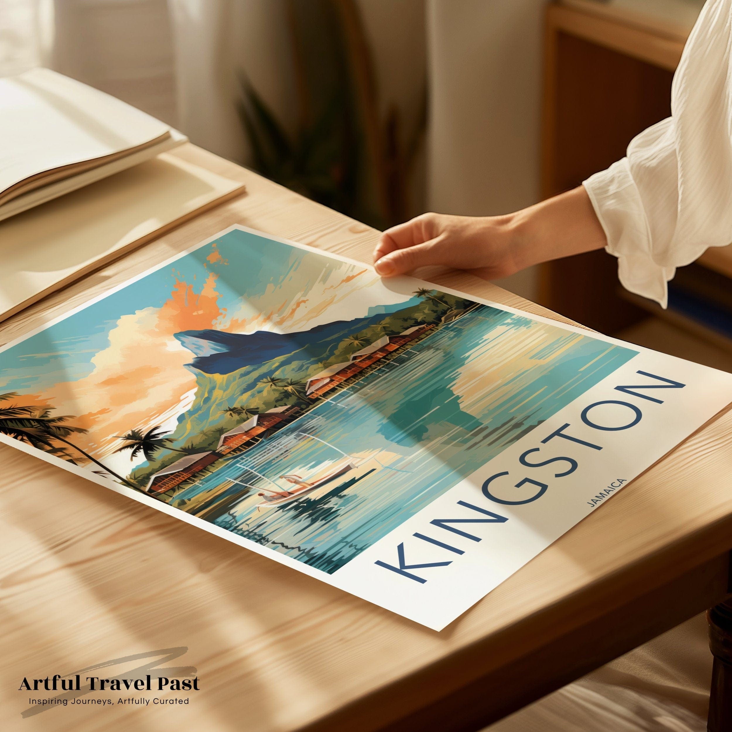 Kingston Poster - Jamaica Wall Art