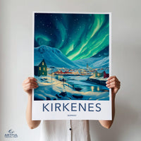 Kirkenes Poster - Norway Wall Art