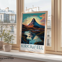 Kirkjufell Poster - Iceland Wall Art