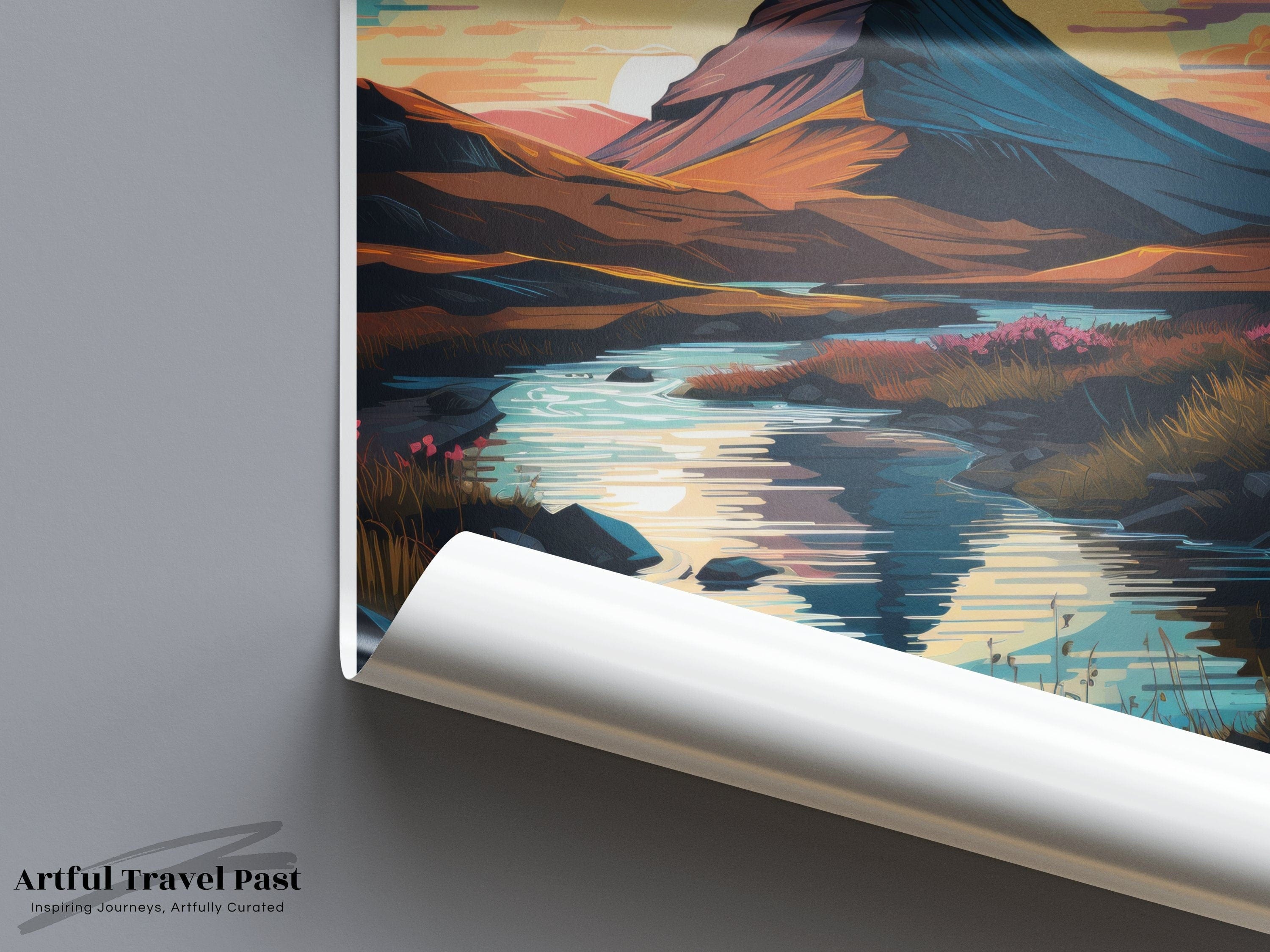 Kirkjufell Poster - Iceland Wall Art