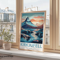 Kirkjufell Poster - Iceland Wall Art