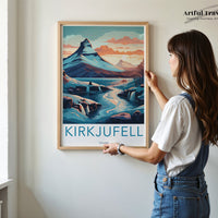Kirkjufell Poster - Iceland Wall Art