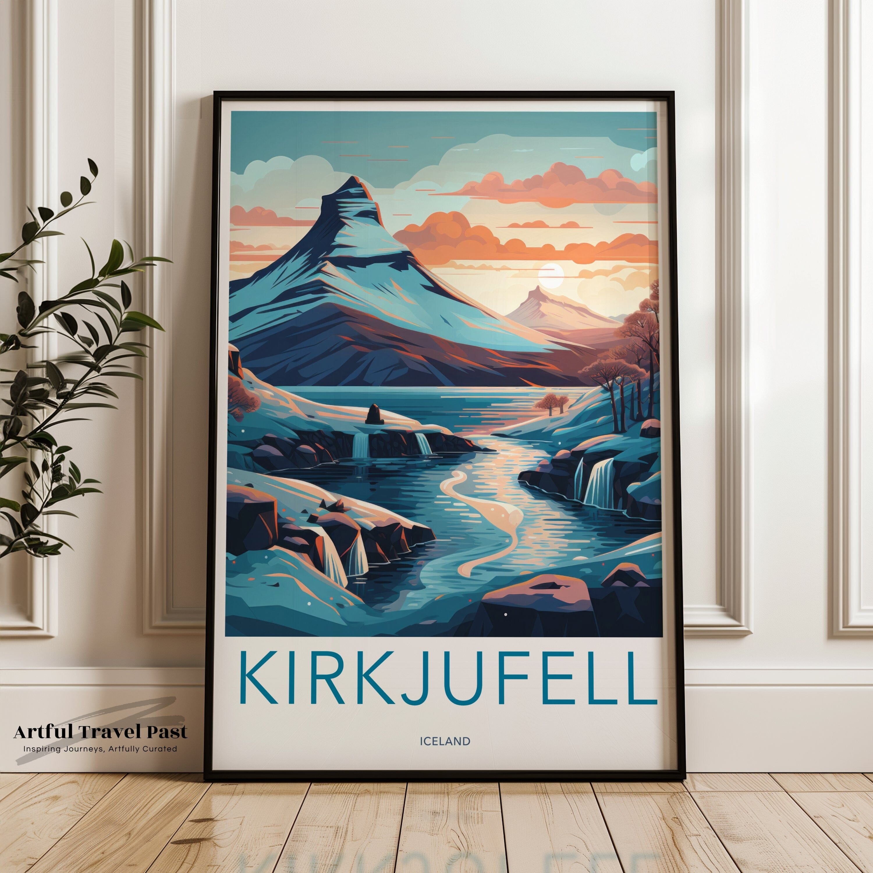 Kirkjufell Poster - Iceland Wall Art