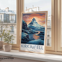 Kirkjufell Poster - Iceland Wall Art