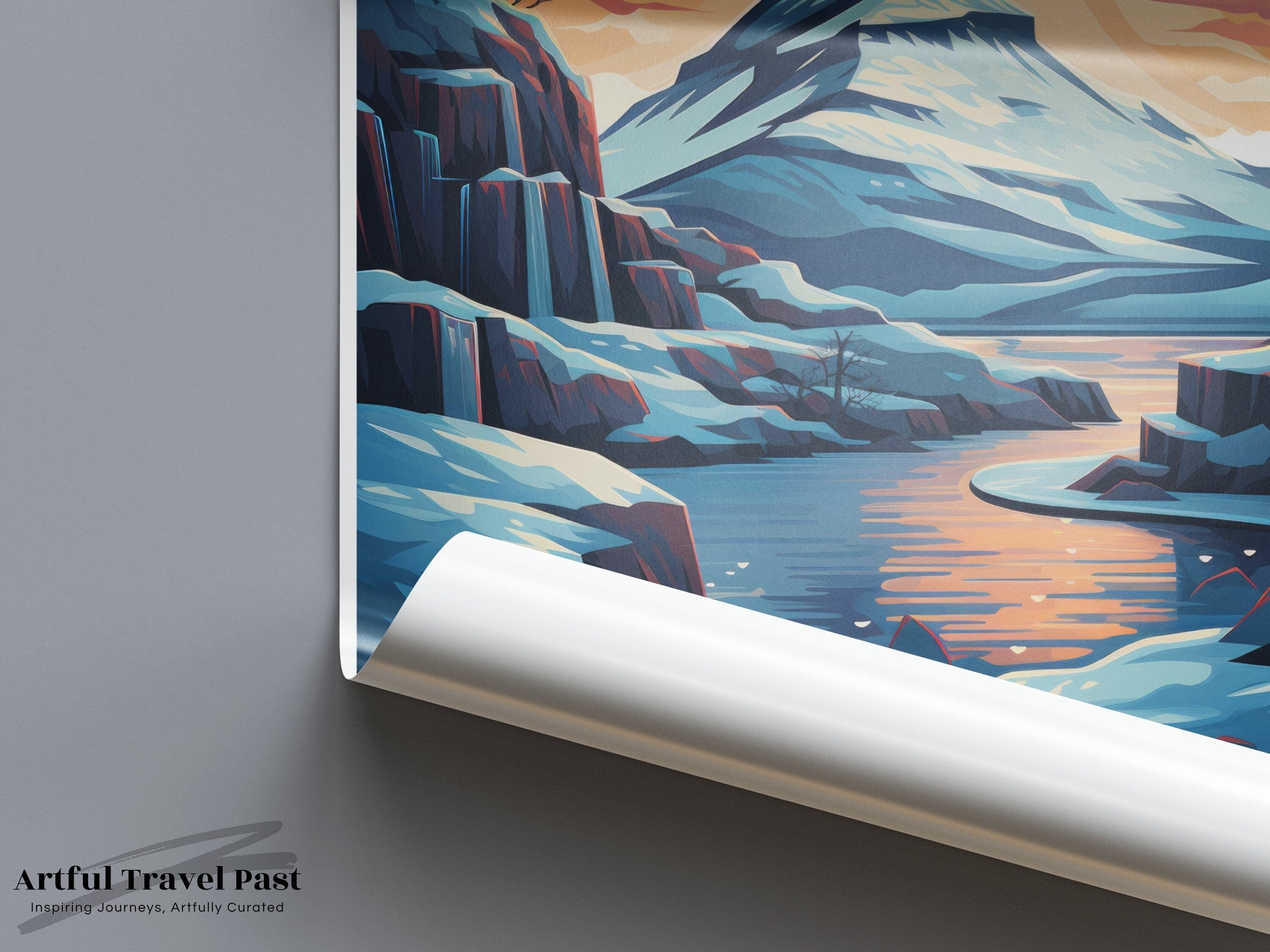 Kirkjufell Poster - Iceland Wall Art