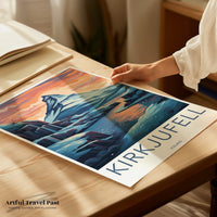 Kirkjufell Poster - Iceland Wall Art