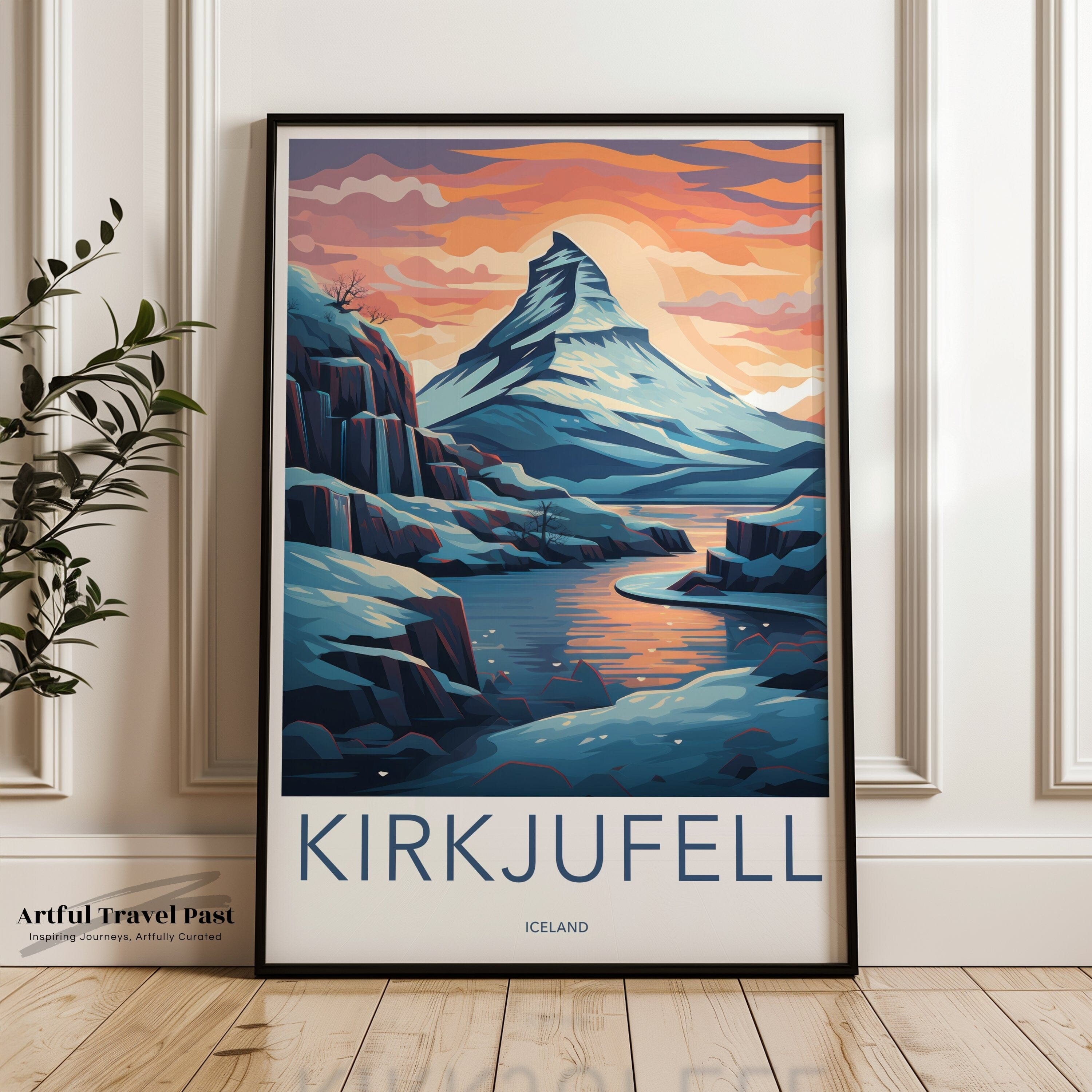 Kirkjufell Poster - Iceland Wall Art