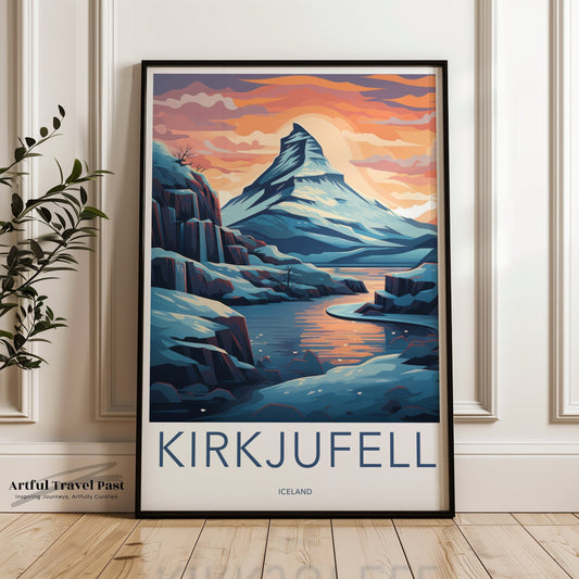 Kirkjufell Poster - Iceland Wall Art
