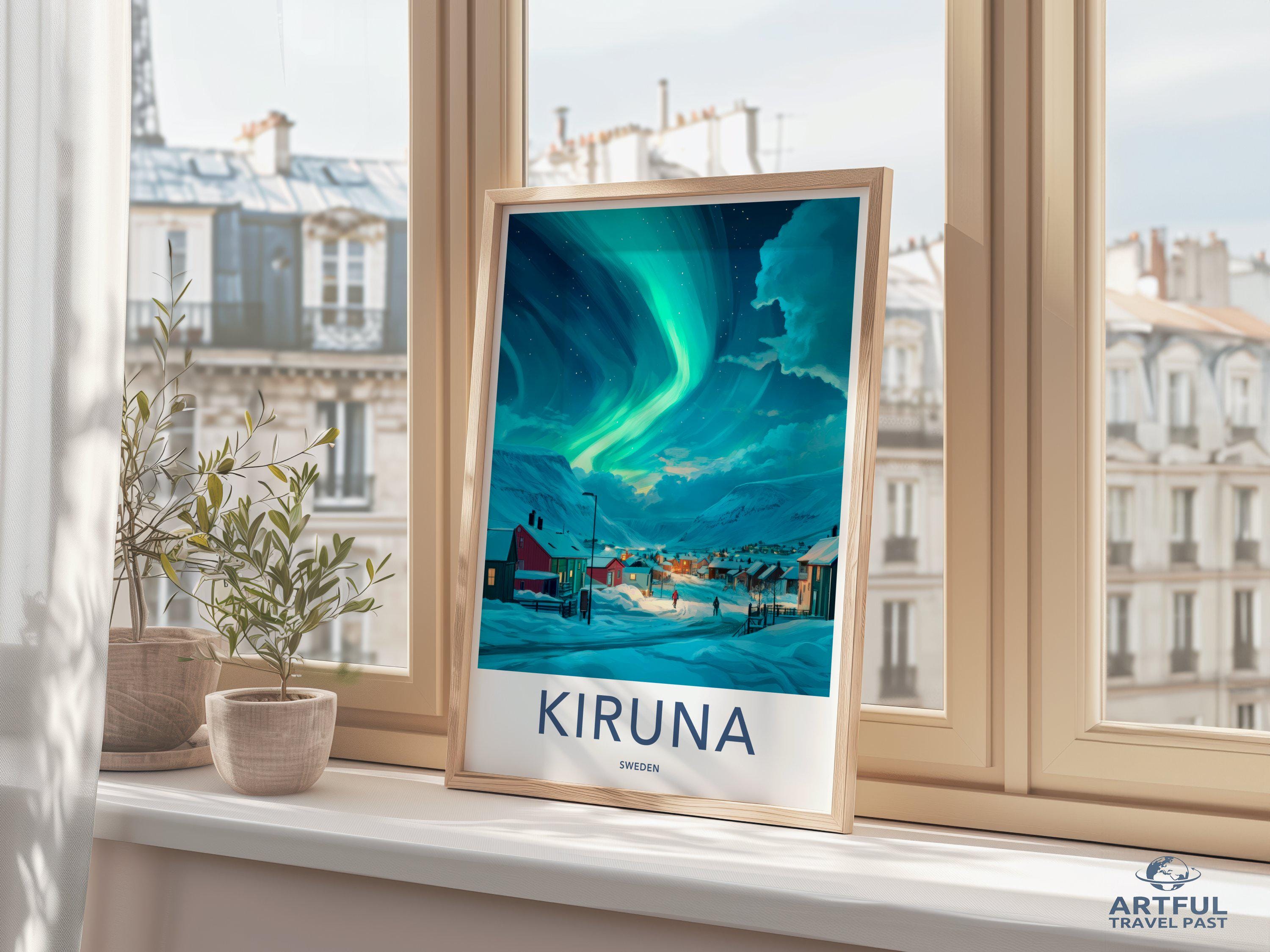 Kiruna Poster - Sweden Wall Art