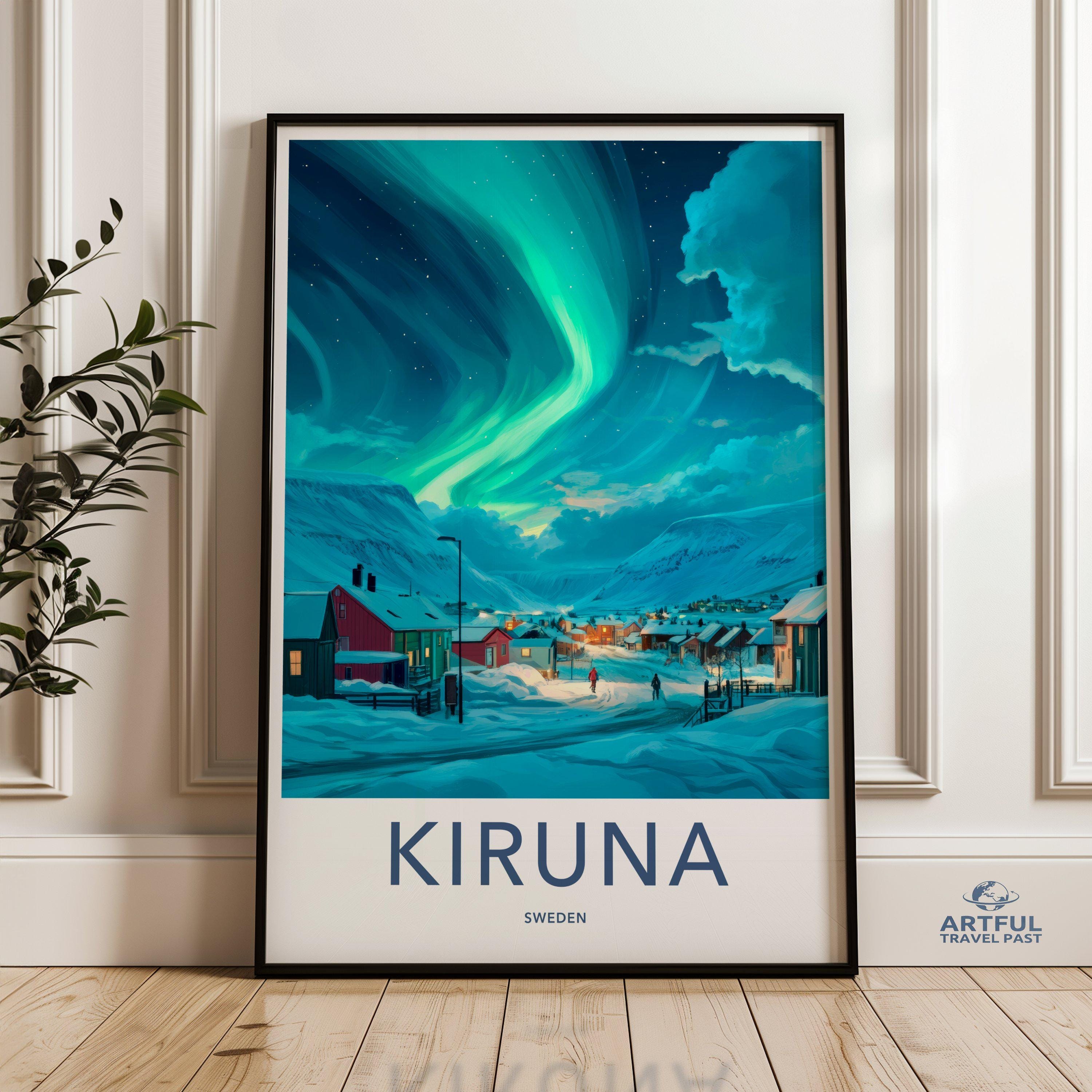 Kiruna Poster - Sweden Wall Art