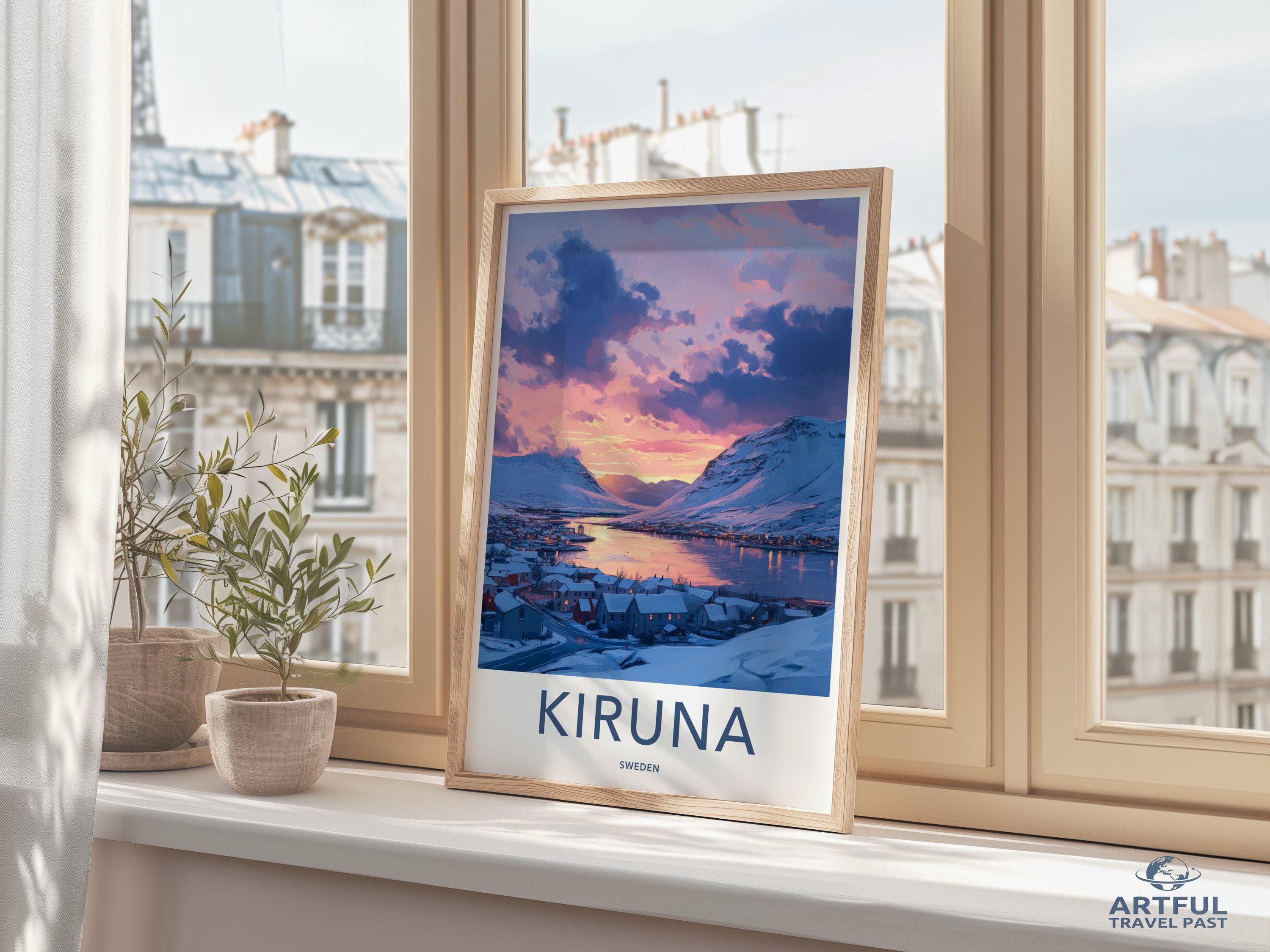 Kiruna Poster - Sweden Wall Art