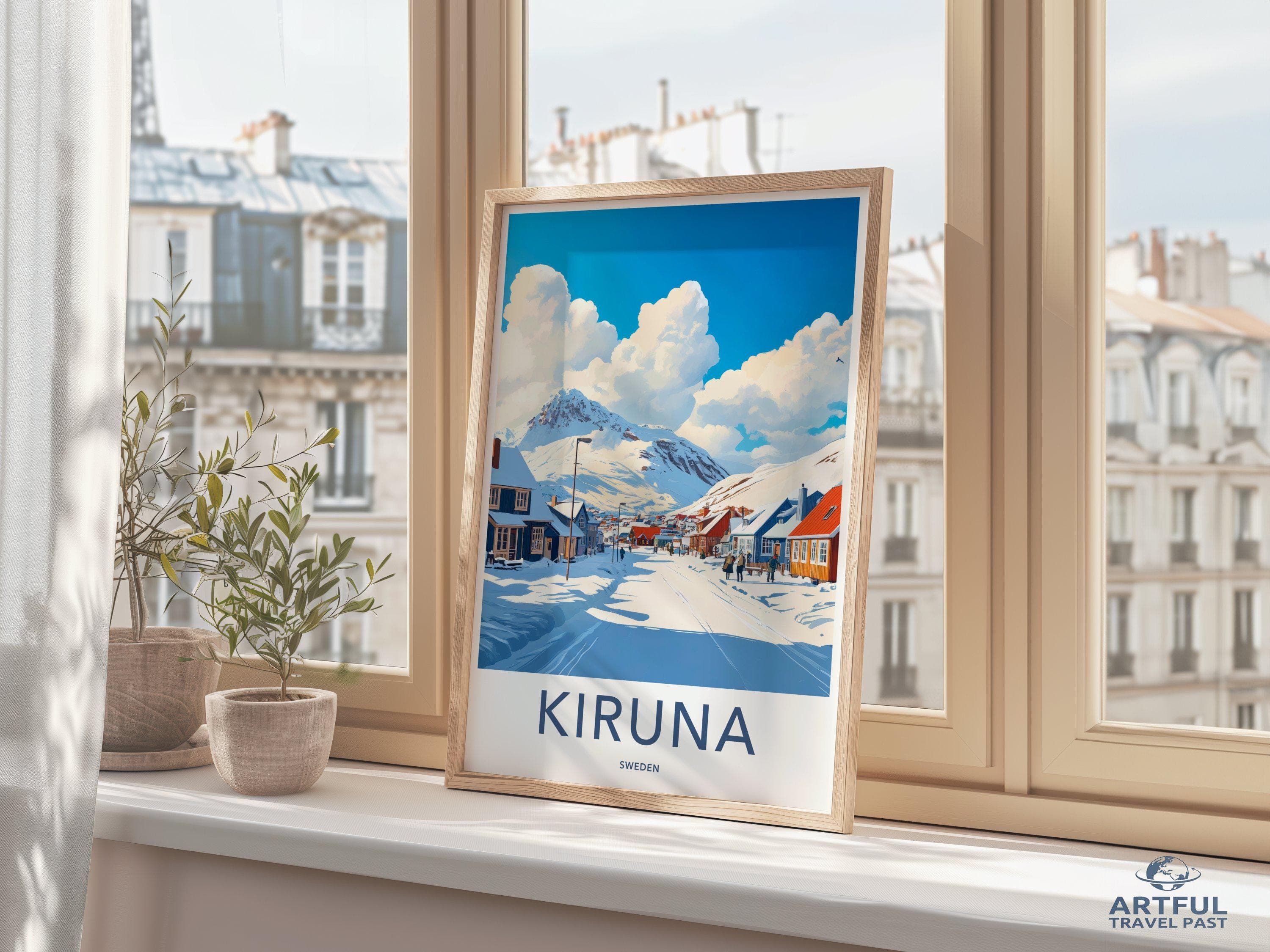 Kiruna Poster - Sweden Wall Art