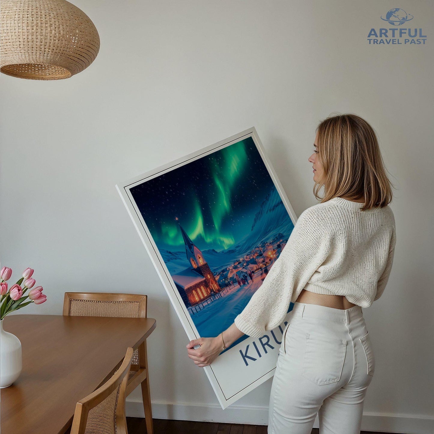 Kiruna Poster | Sweden Wall Art | Scandinavia Decor