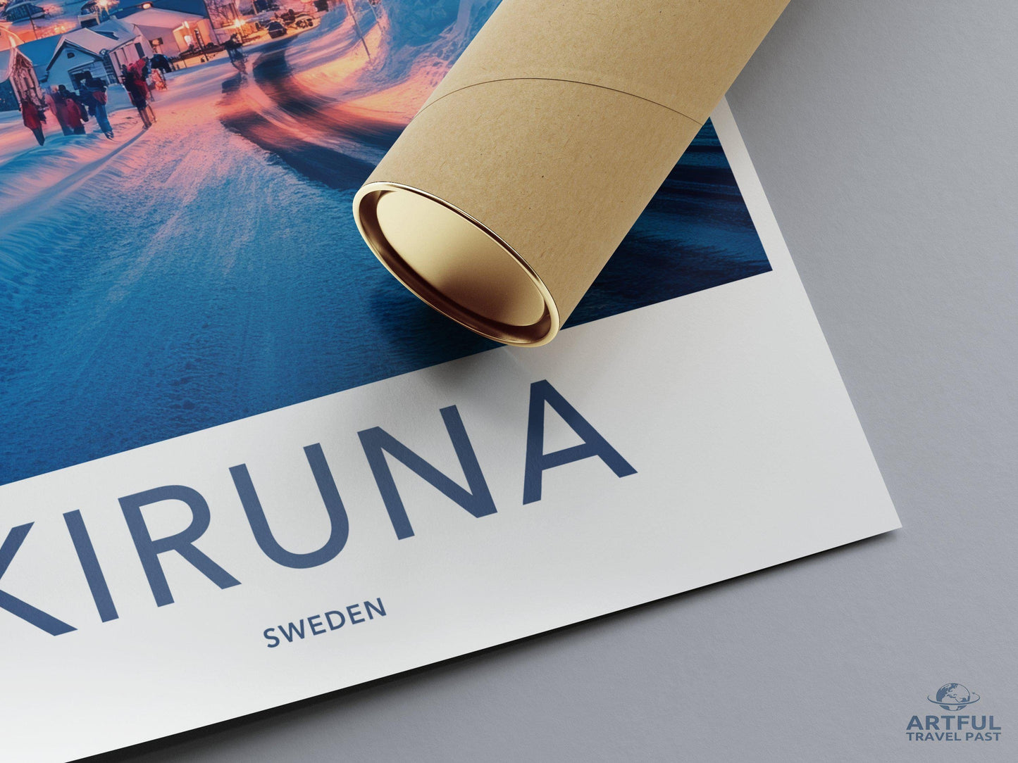 Kiruna Poster | Sweden Wall Art | Scandinavia Decor