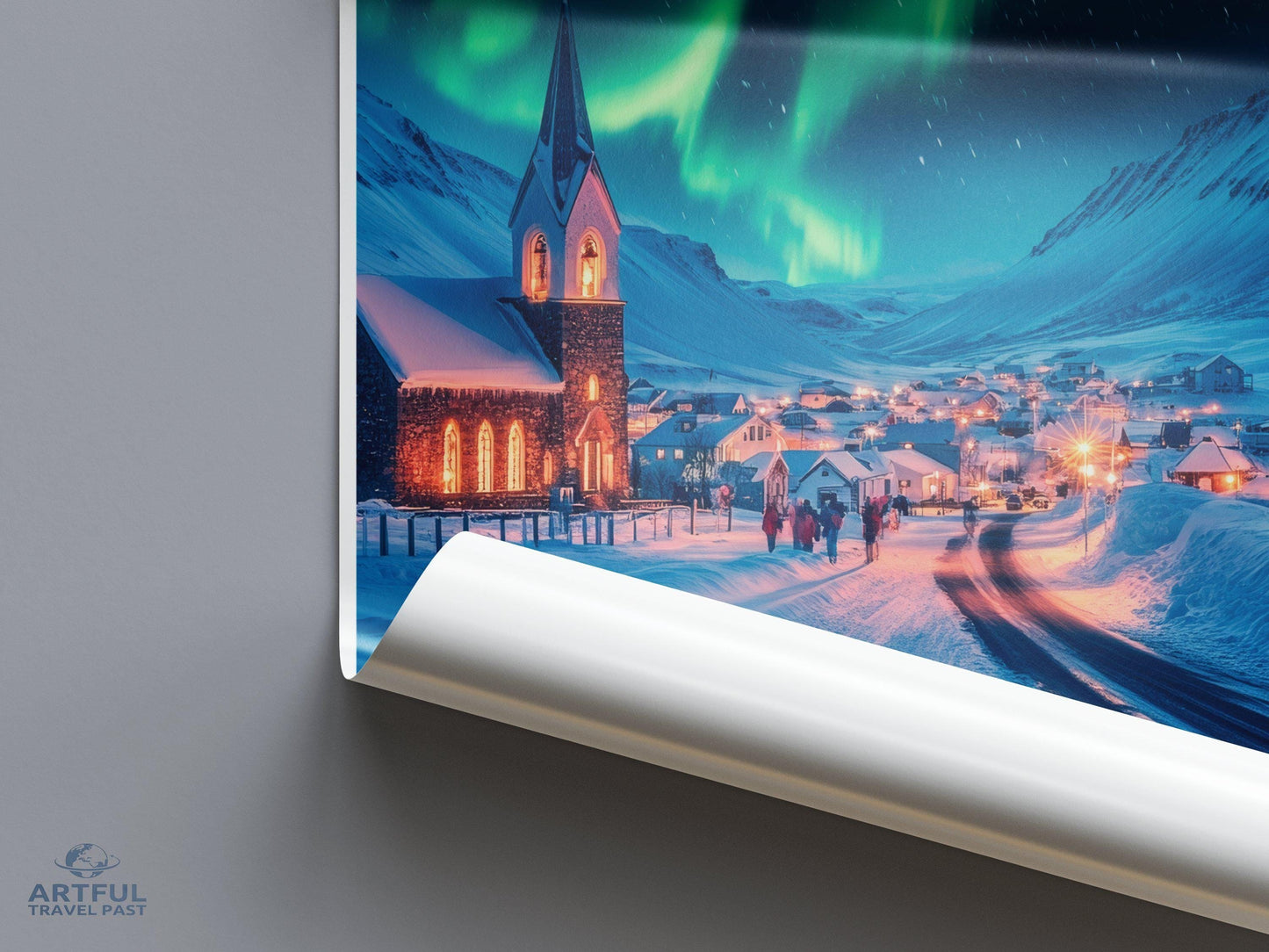 Kiruna Poster | Sweden Wall Art | Scandinavia Decor