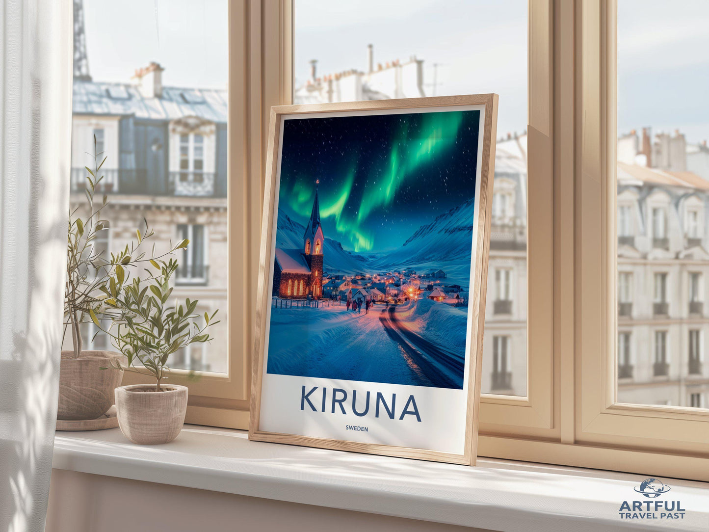 Kiruna Poster | Sweden Wall Art | Scandinavia Decor