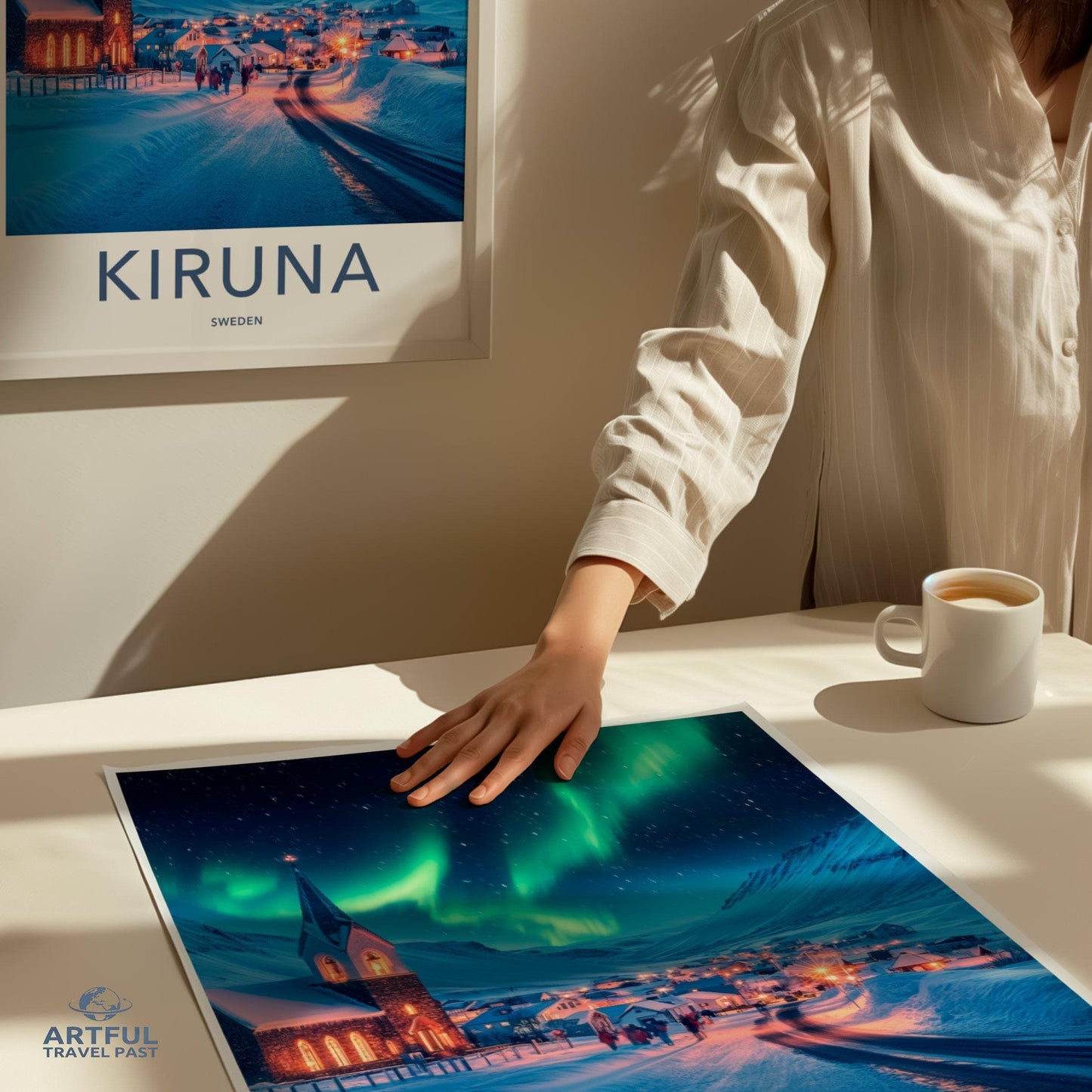 Kiruna Poster | Sweden Wall Art | Scandinavia Decor