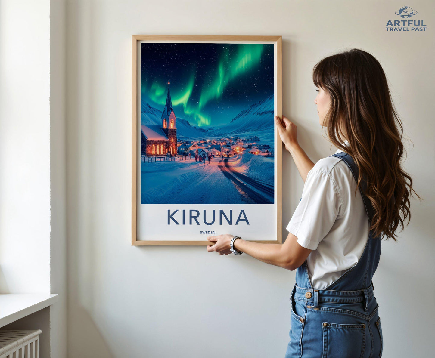 Kiruna Poster | Sweden Wall Art | Scandinavia Decor