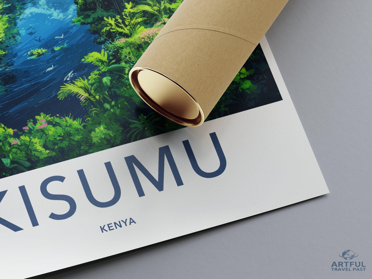 Kisumu Poster | Kenya Wall Art | Africa Decor
