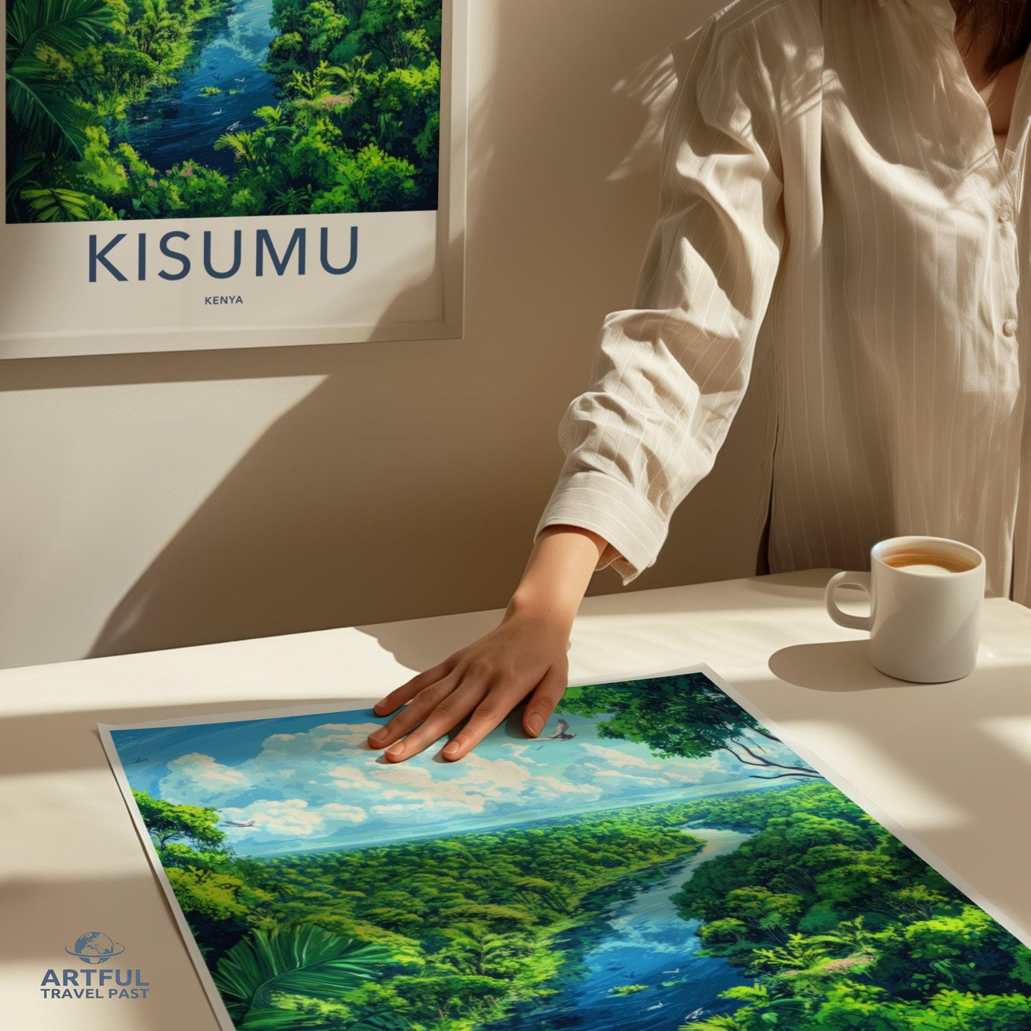 Kisumu Poster | Kenya Wall Art | Africa Decor