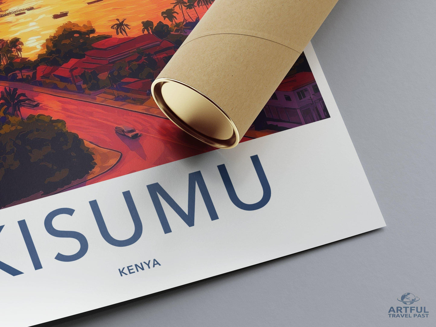 Kisumu Poster | Kenya Wall Art | Africa Decor