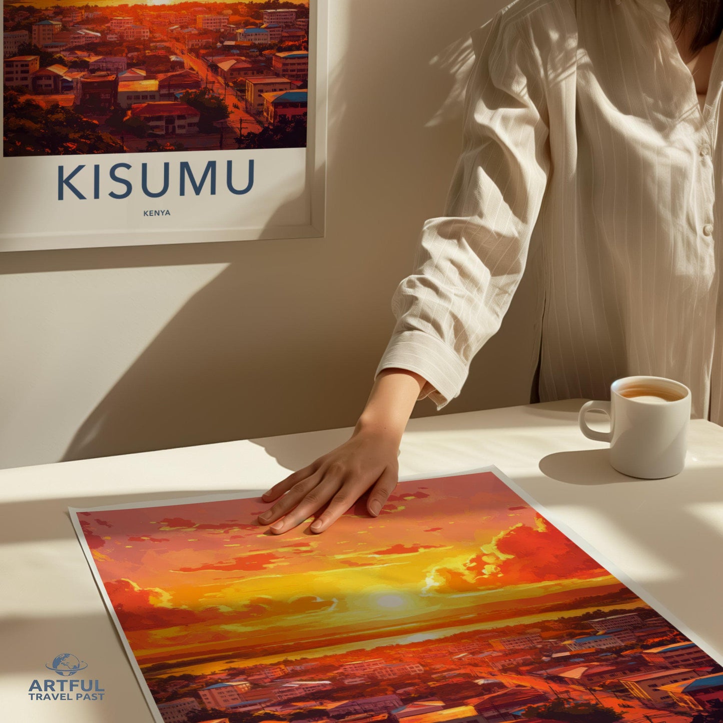 Kisumu Poster | Kenya Wall Art | Africa Decor