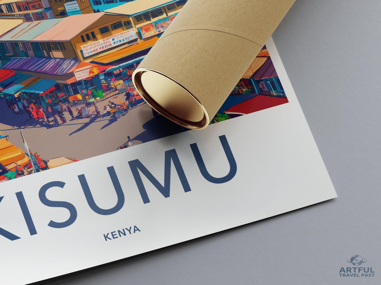 Kisumu Poster | Kenya Wall Art | Africa Decor