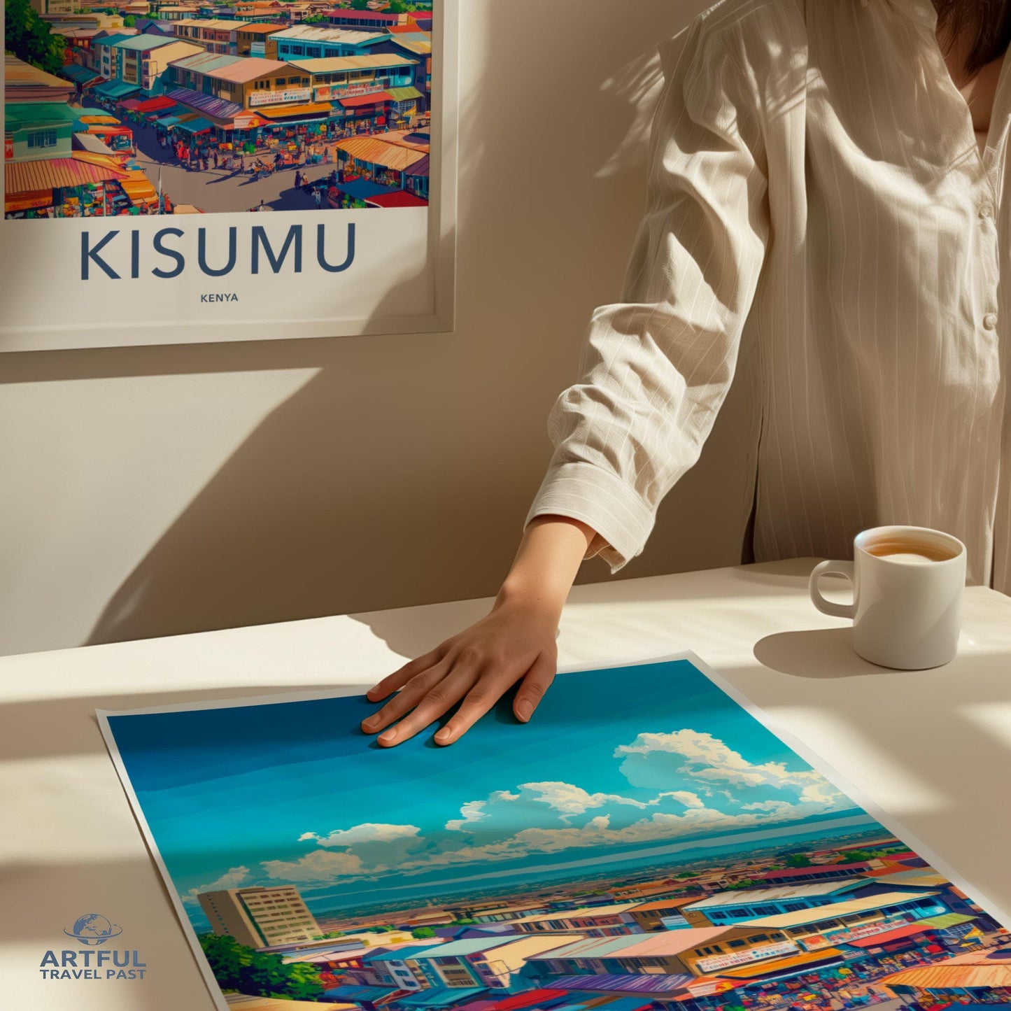 Kisumu Poster | Kenya Wall Art | Africa Decor